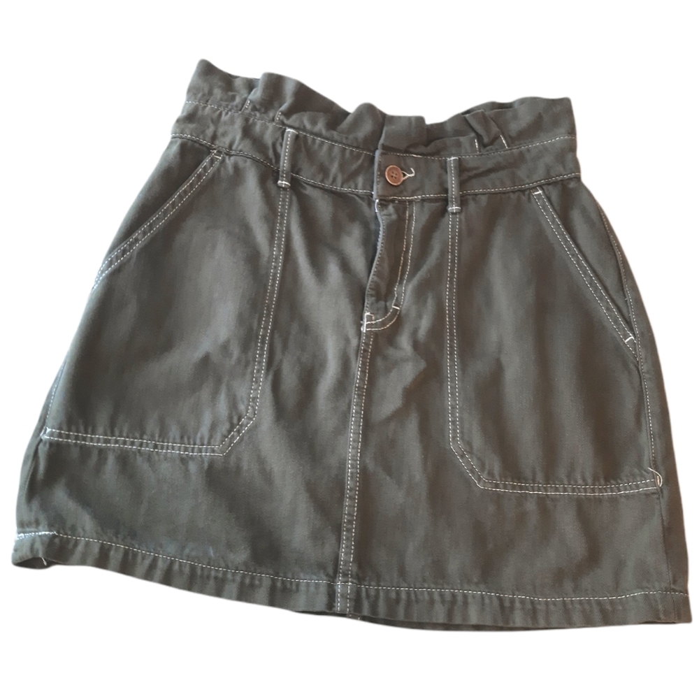 Free People Cargo Mini Skirt